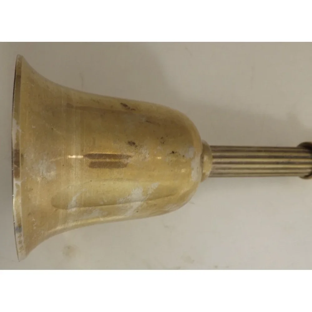 Brass Handbell - Vintage bell from India - listen in video